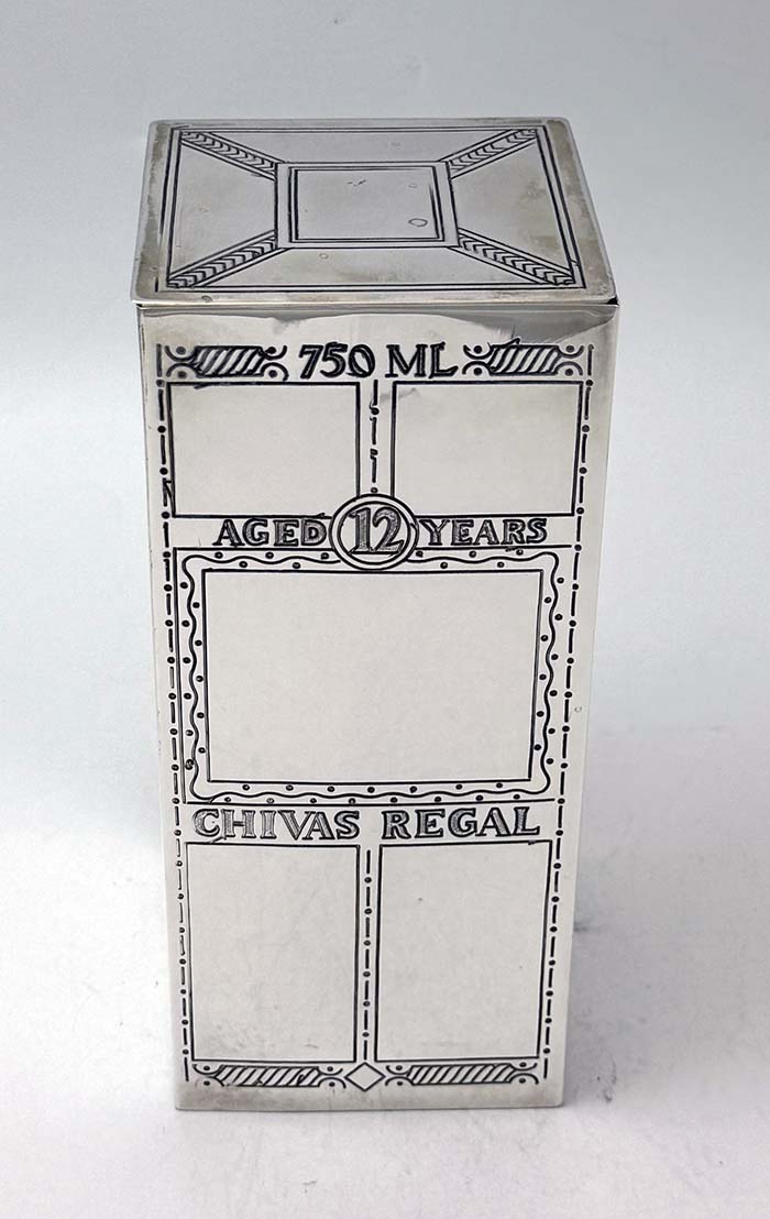 Italian 800 silver Chival Regal box container